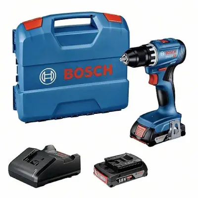 Bosch Professional GSR 18V-45 06019K3202 akumulatorski vrtalni vijačnik  18 V 2.0 Ah Li-Ion vklj. 2 akumulatorja\, vklj. polnilnik\, vklj.  kovček