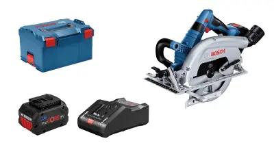 Bosch Professional GKS 18V-70 L akumulatorska ročna krožna žaga Globina rezanja maks. (90°) 70 mm  brezkrtačni  18 V