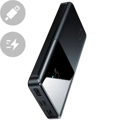 Powerbank 15W 10000mAh PD QC3.0 AFC črna