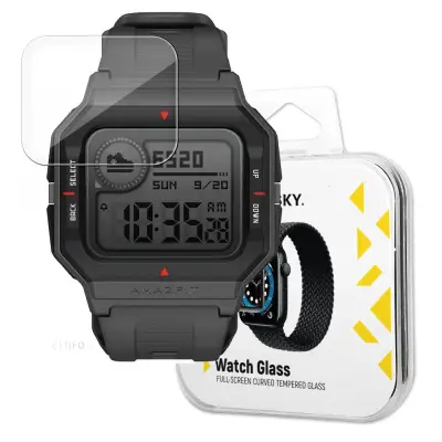 Hibridno zaščitno steklo za Xiaomi Amazfit Neo črno