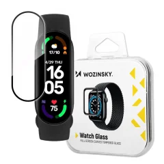 Hibridno zaščitno steklo za Xiaomi Mi Band 6 črno