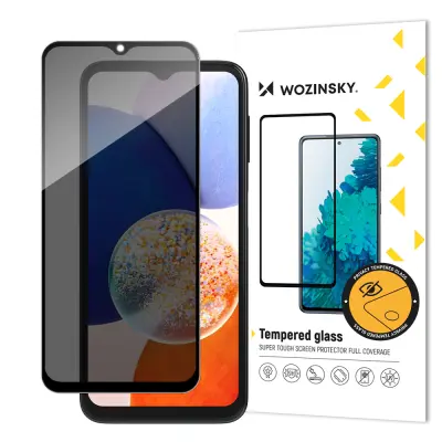 Privacy kaljeno steklo za zaslon Samsung Galaxy A23 s filtrom Anti Spy