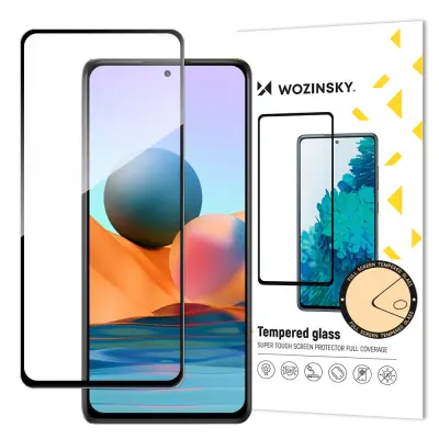 Celozaslonsko kaljeno steklo z okvirjem Xiaomi Redmi Note 12 Pro+/Pro/5G/10 Pro/12T/12 T Pro/Mi 11i/Mi 11T/Mi 11T Pro/POCO F3/X5 5G