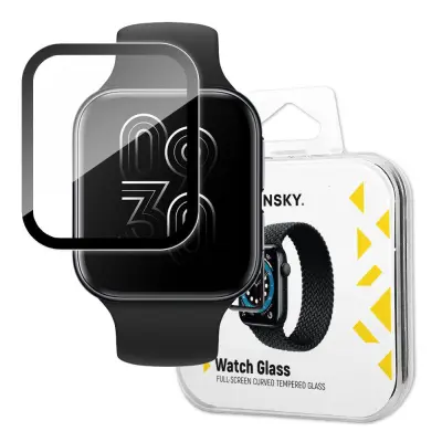 Hibridno zaščitno steklo za Oppo Watch 46mm črno