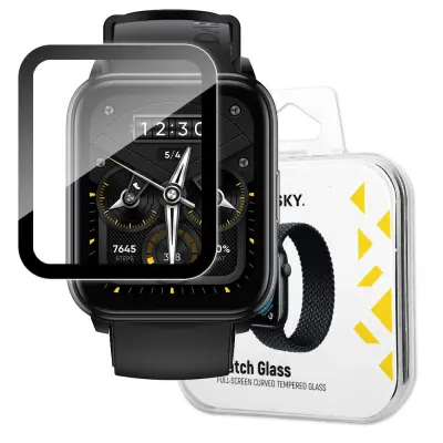 Hibridno zaščitno steklo za Realme Watch 2 Pro črno