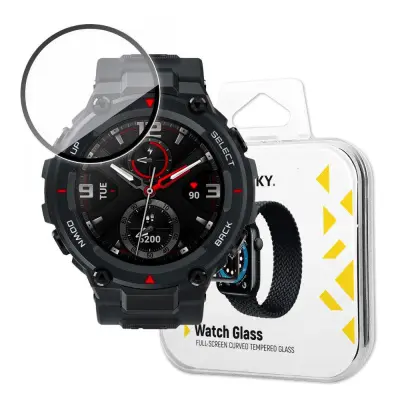 Hibridno zaščitno steklo za Xiaomi Amazfit T-Rex črno