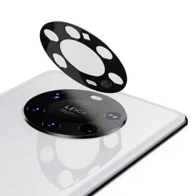 Film za kamero Huawei Mate 40 Pro+ 0,3 mm prozoren + čistilni set SET 2 kos.