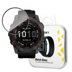 Hibridno zaščitno steklo za Garmin Fenix ​​​​7X črno