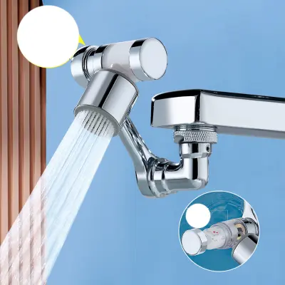 1080° vrtljivi kuhinjski nastavek za pipo, prožen nastavek za varčevanje z vodo iz cinkove zlitine