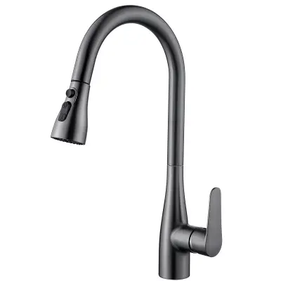 Kuhinjska pipa z dvema reziloma in 3 načini pršenja