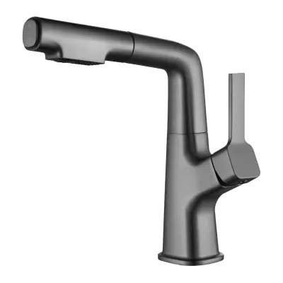 Izvlečna kuhinjska pipa z ročajem