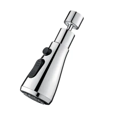 Vrtljiva tuš šoba za kuhinjsko pipo Silver