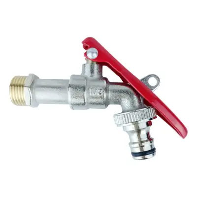 Medeninasta pipa s hitrim priključkom, ki se lahko zaklene