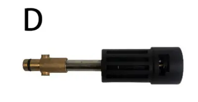 Adapter za visokotlačni čistilec za Karcher serijo K, hitri priključek M22   D
