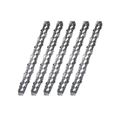 5 paketov 14-palčne verige za motorno žago - 52 pogonskih členov, 26 rezilnih zob