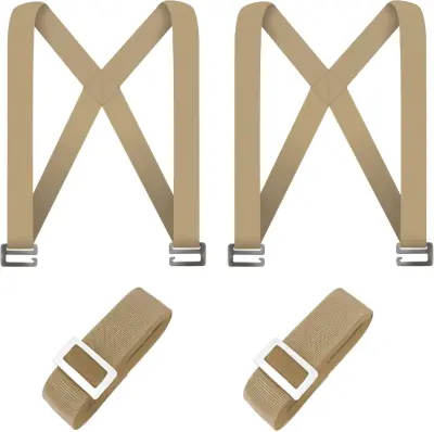 Nosilni trakovi za dvigovanje težkih predmetov (2 kom.) Beige