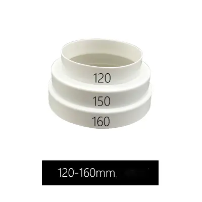 Priključek reduktorja kanala kuhinjske nape