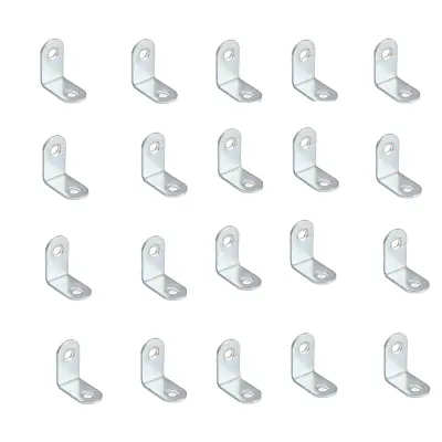 Železni vogalni nosilci, paket 20 kosov  L