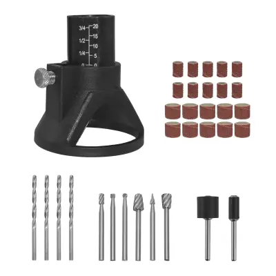 29-delni komplet pribora za rotacijsko orodje z abrazivnimi kolesi in trni