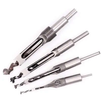Sveder za les s kvadratno luknjo (6,4 mm, 8 mm, 9,5 mm, 12,7 mm)