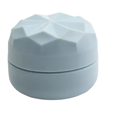 Prenosni 20 ml silikonski potovalni kozmetični kozarec Blue