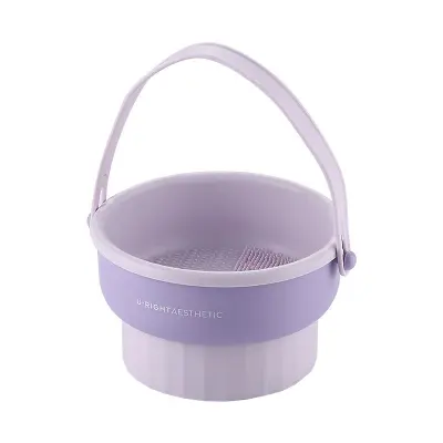Čistilo za čopiče za ličila Food 3 v 1 čistilo Purple