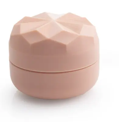Prenosni 20 ml silikonski potovalni kozmetični kozarec Pink
