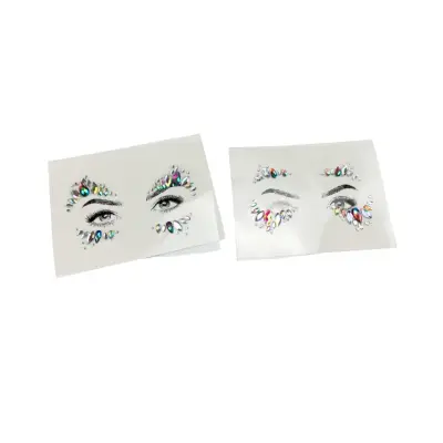 Festival Face Jewels Stickers Nalepke Rhinestones   Model 5
