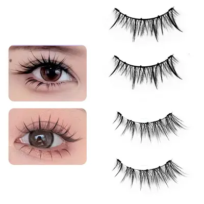 Magnetne umetne trepalnice za večkratno uporabo z aplikatorjem, 2 para   Model 3