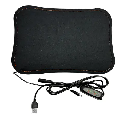 Grelna blazina / ogrevana sedežna blazina z nadzorom temperature Black