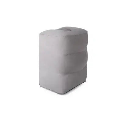Večnamenska napihljiva potovalna blazina za noge Gray M