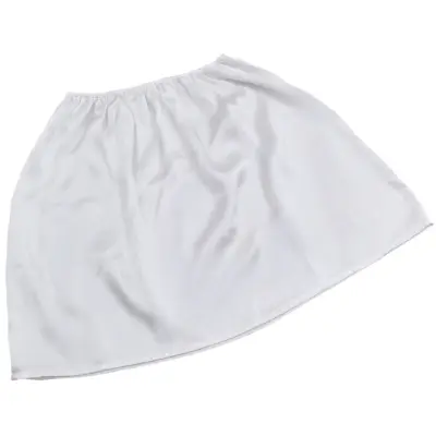 100 % podaljšek za drsne obleke s krilom Mulberry Silk White