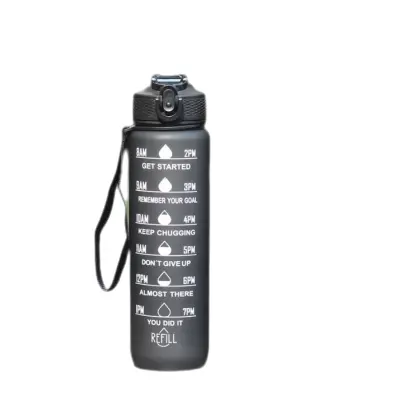 Športna steklenica za vodo - 1000 ml Black