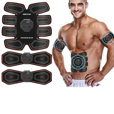 Pametni trening trebušnih mišic z gel blazinicami