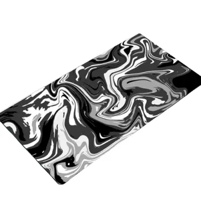 Podloga za miško z vodotesno površino Black S