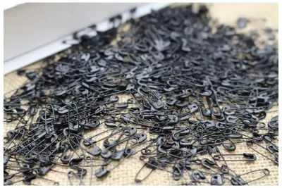 Varnostni zatiči 22 mm 1000 kosov Black