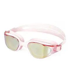 Plavalna očala HD - nastavljiv trak, trojna zaščita proti rošenju, UV zaščita Pink
