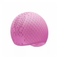 Silikonska nepremočljiva plavalna kapa Pink