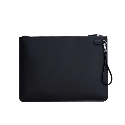 Usnjena torba za dokumente za profesionalce Black