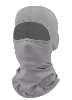 Zaščitna obrazna maska za sončenje za športe na prostem Grey