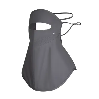 Zunanja maska za zaščito pred soncem za celoten obraz in vrat DarkGrey