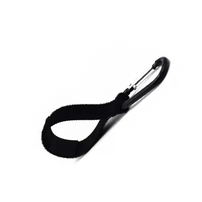 Zapenjanje na kavelj in zanko z ježkom za voziček (2 paketa) Black