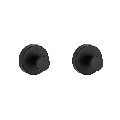 Kljuke s priseskom, 2 pak Black