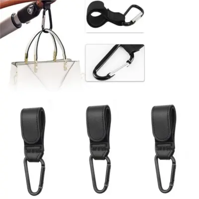 Organizator Hook Sponke Večnamenske kljuke - 3 kosi Black