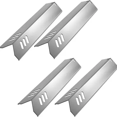 4-paketne grelne plošče za Dyna-Glo, Uniflame, dvoriščni žar - srebrne