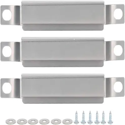 3-Pack Crossover Tube za plinski žar - srebrna