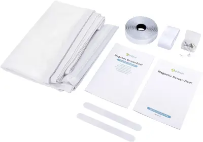 Magnetna mreža proti mrčesu za vrata White S