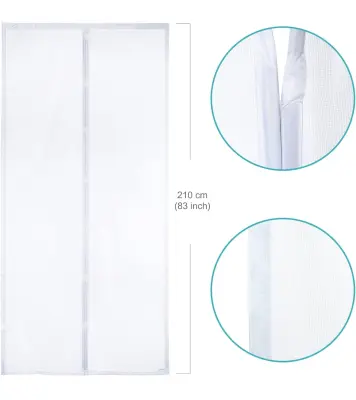 Mreža proti komarjem za vrata White M