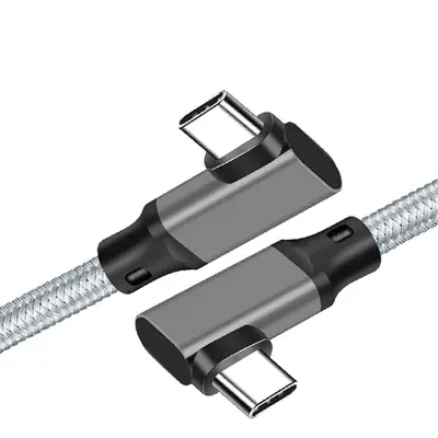 VR povezovalni kabel - PQ121 sivo pleten  3 m