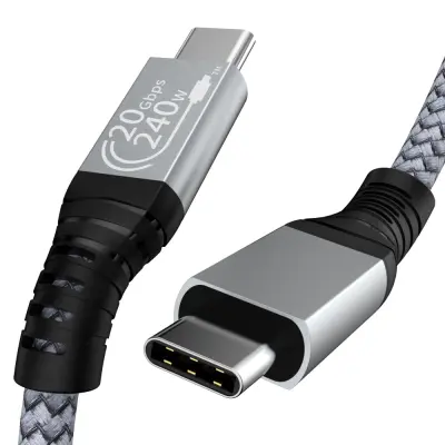 Kabel USB C 240 W, kabel USB 3.2 (20 Gbps) MultiColor 1 m